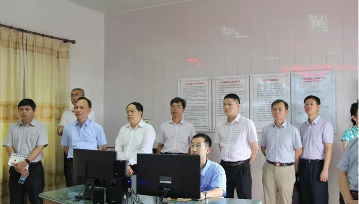 广业集团董事长余志良一行到华威化工调研检查工作